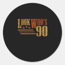 Buscar número 90 pegatinas 90 º cumpleaños