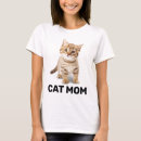 Buscar cat mom camisetas Señoras
