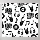 Buscar fondo musical posters Ilustracion