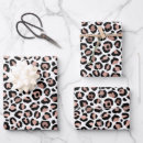 Buscar animal print papel de regalo Negro