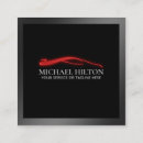 Buscar auto tarjetas de visita Elegante