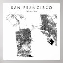 Buscar mapa de san francisco posters Minimalista