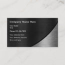 Buscar plata metalizada tarjetas de visita Metálico