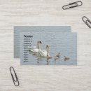 Buscar swan tarjetas de visita Cisne