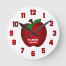 Buscar manzana relojes de pared Profesores