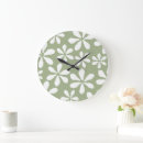 Buscar verde simple relojes de pared Elegante