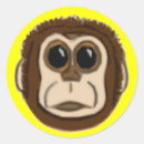 Buscar cara del mono pegatinas Primate