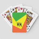 Buscar fondo barajas de cartas Monograma