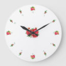 Buscar granada relojes de pared Rojo