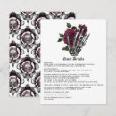 Buscar esqueleto 11x14 invitaciones Negro