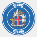 Buscar islandia pegatinas Escudo de armas
