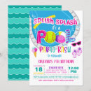 Buscar birthday pool party invitaciones Para niños