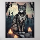 Buscar gato mexicano posters Día de los muertos