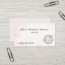 Buscar joyería hecha a mano tarjetas de visita General y unisex