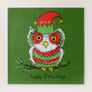 Buscar niños del búho puzzles Navidades