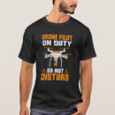Buscar quadcopter camisetas Dron