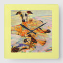 Buscar galgos relojes de pared Perro