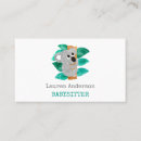 Buscar koala tarjetas de visita Animal