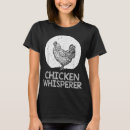 Buscar pollos del mascota camisetas Para ella