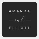 Buscar color negro sólido pegatinas Simple