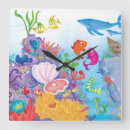 Buscar pulpo relojes de pared Pescados