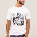 Buscar dibujo blanco y negro camisetas Cráneo