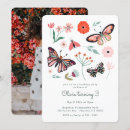 Buscar mariposas invitaciones de cumpleaños Jardín