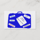 Buscar maletas tarjetas de visita Vacaciones