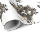 Buscar wolf papel de regalo Vida silvestre