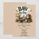 Buscar tetera invitaciones Flores