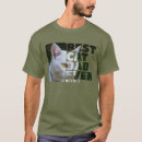 Buscar foto divertida del gato camisetas Para él