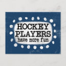 Buscar hockey postales Jugador de hockey