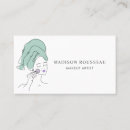 Buscar facial tarjetas de visita Minimalista