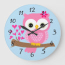 Buscar pájaro del dibujo animado relojes de pared Para todos