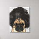 Buscar pug lienzos Antigüedades