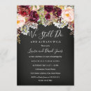 Buscar vow renewal invitaciones Floral