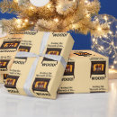 Buscar chimenea papel de regalo Invierno