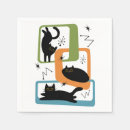 Buscar gatos negros servilletas General y unisex