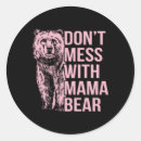 Buscar metas pegatinas Desorden con mama bear