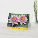 Buscar waterlily tarjetas Rosa