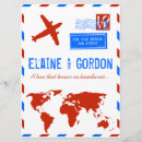 Buscar correo aéreo invitaciones Vintage