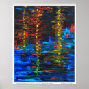 Buscar extracto negro rojo posters Azul