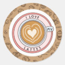 Buscar latte pegatinas Para ellos