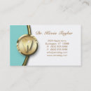 Buscar muela tarjetas de visita Azul