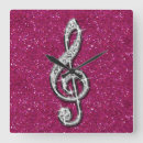 Buscar music notes relojes de pared Para ella