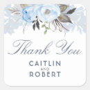 Buscar flores azules gracias pegatinas Azul polvoriento