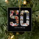 Buscar 50 o cumpleaños adornos Aniversario