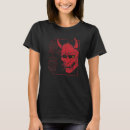 Buscar máscara del hannya camisetas Calavera