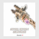 Buscar lengua animal pegatinas Divertido