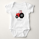 Buscar tractor rojo bebe ropa Lindo